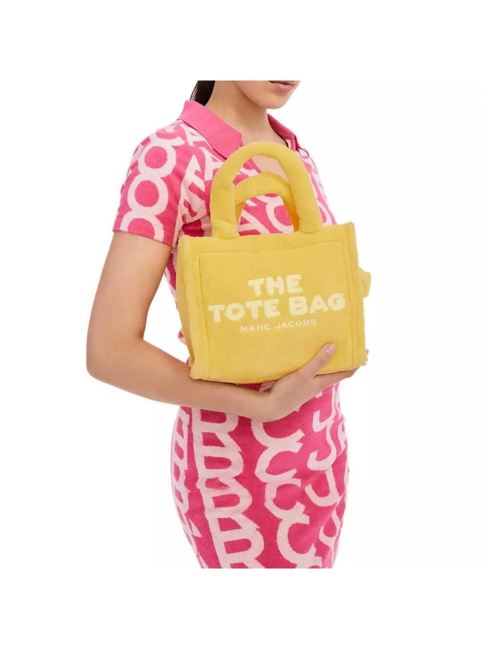 Marc Jacob The Terry Small Tote Bag in Yellow